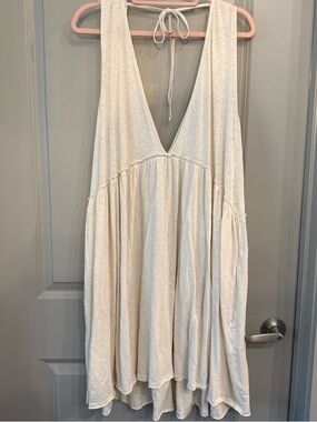 American Eagle Outfitters Cream Mini Dress